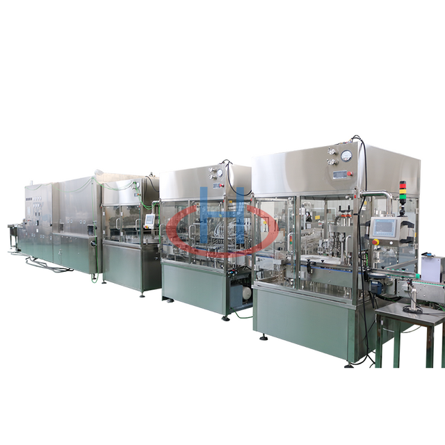 Large Infusion Filling Production Line (Glass Bottle Liquid Filling Line)