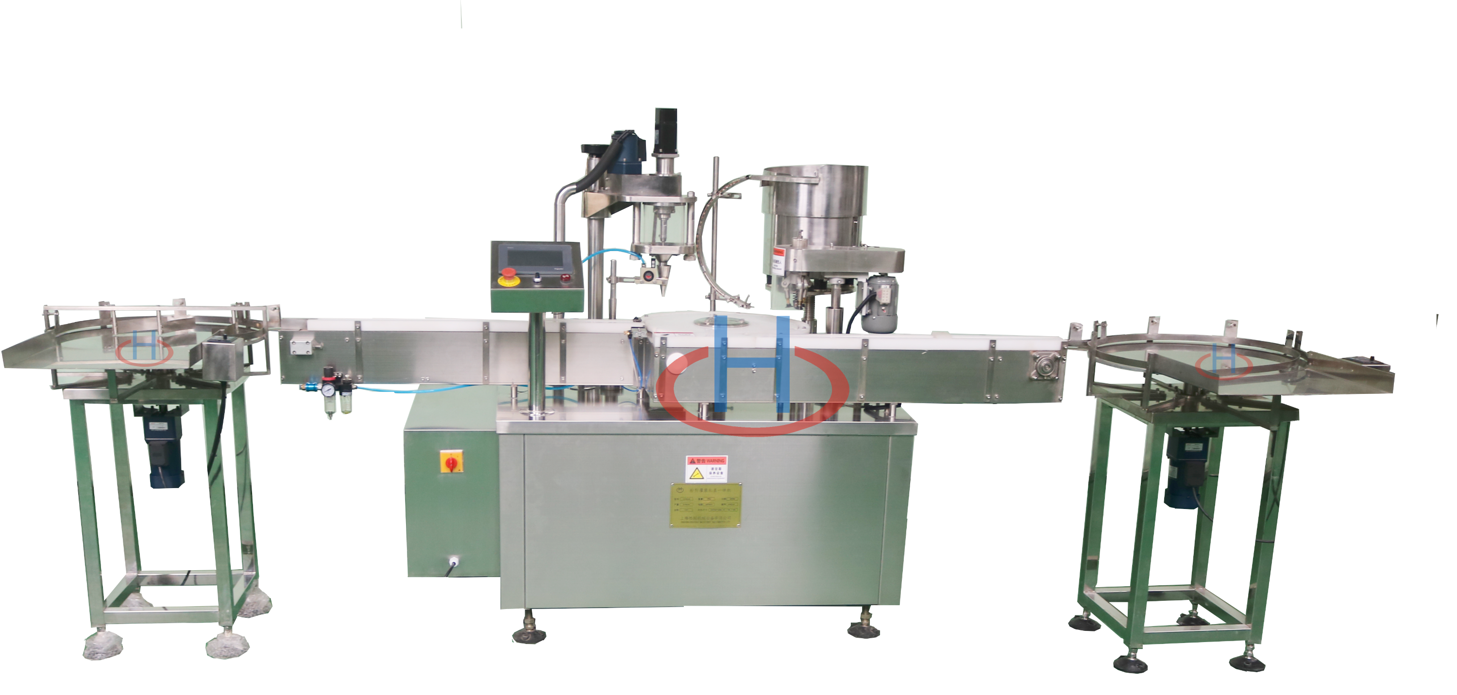 Single Station Powder Filling And Capping Machine