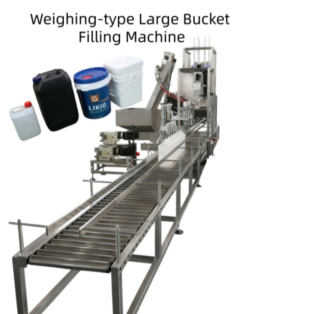 Weighing Type Large Bucket Filling Production Line