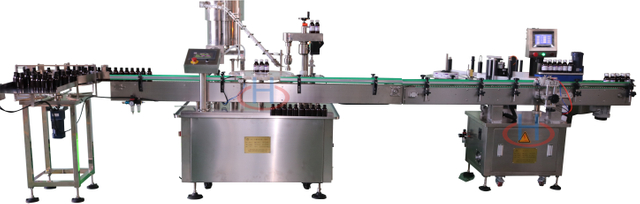 Liquid Filling Capping Machine, Light Avoiding Bottle Filling Machine, Filling Production Line