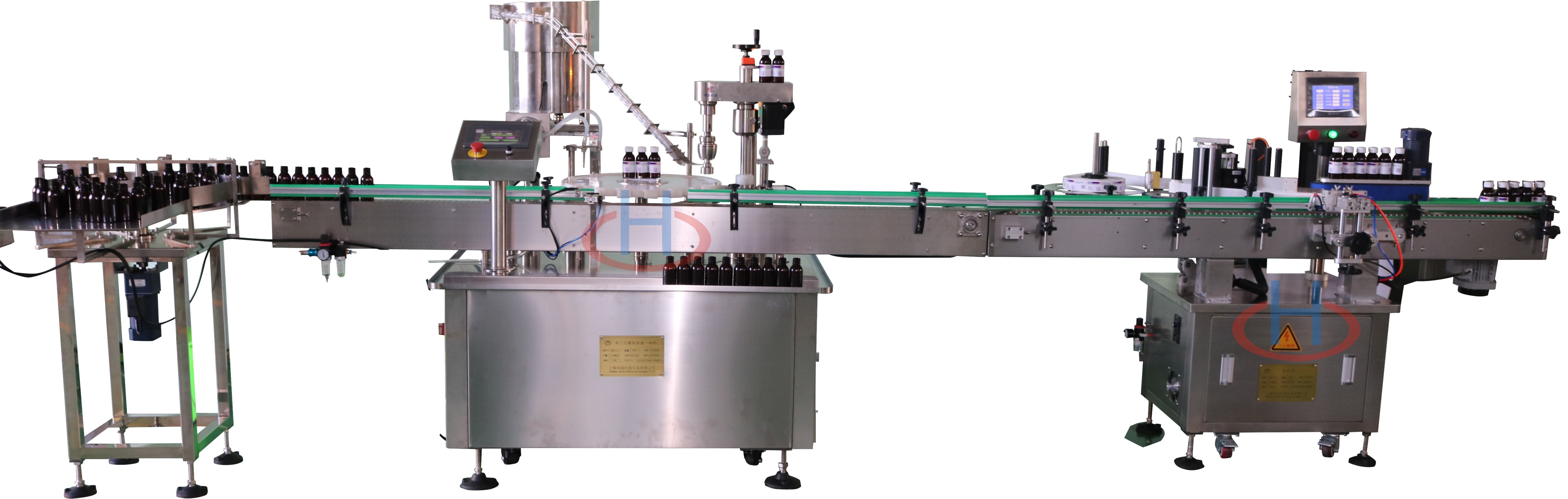 Liquid Filling Capping Machine, Light Avoiding Bottle Filling Machine, Filling Production Line