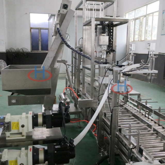 Weighing Type Large Bucket Filling Production Line