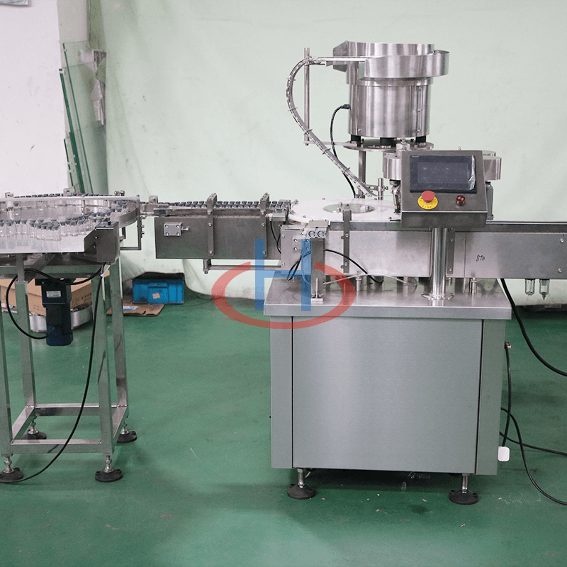 Vial Half-Stoppered Glass Bottle Filling Machine with Hundred Level Laminar Flow Hood