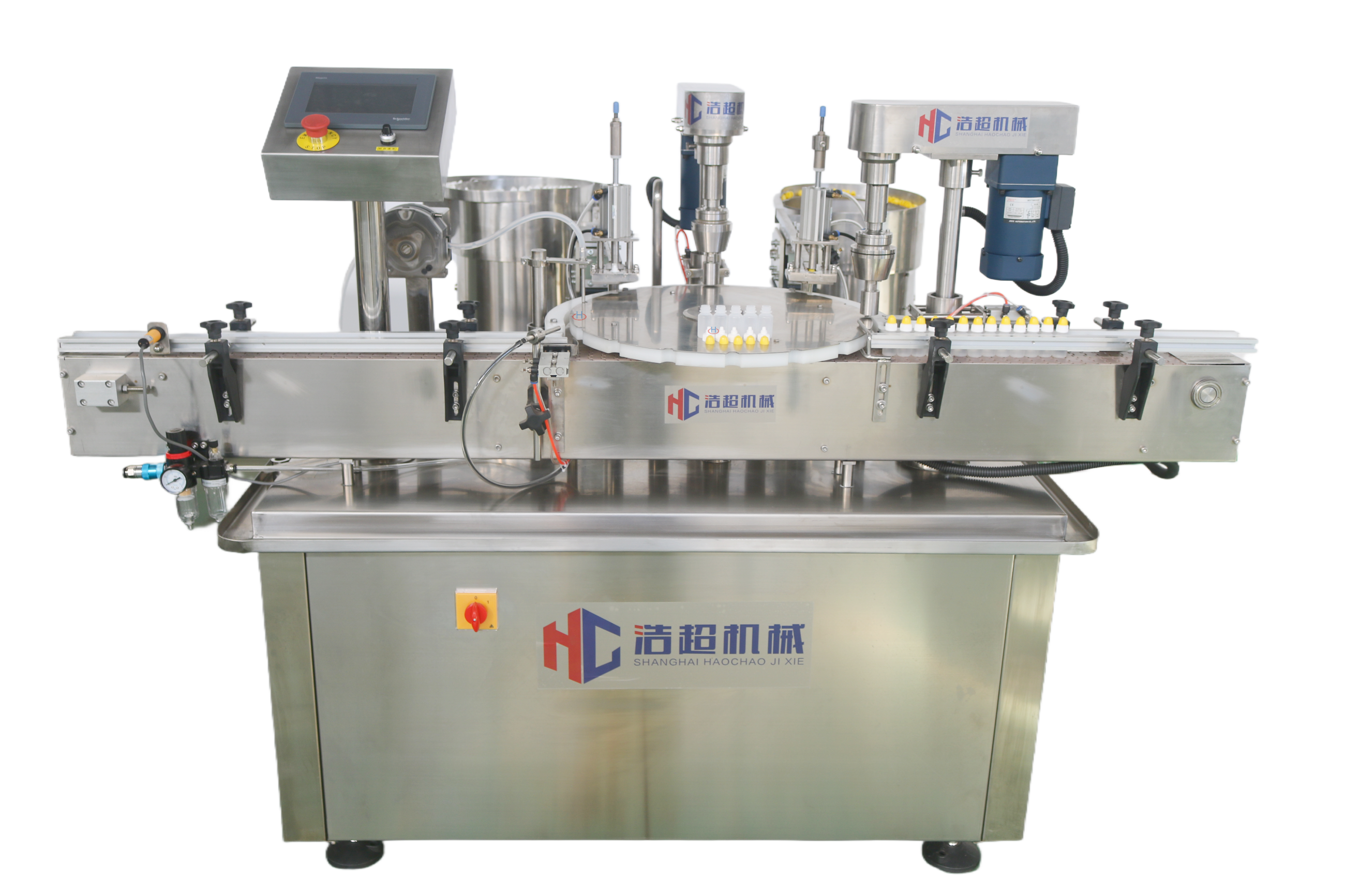 Single Station Eye Drop Bottle Filling Machine