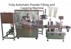 Powder Filling Machine, Powder Filling Production Line, Labeling Machine, Labeler Model No. HCFGX-90