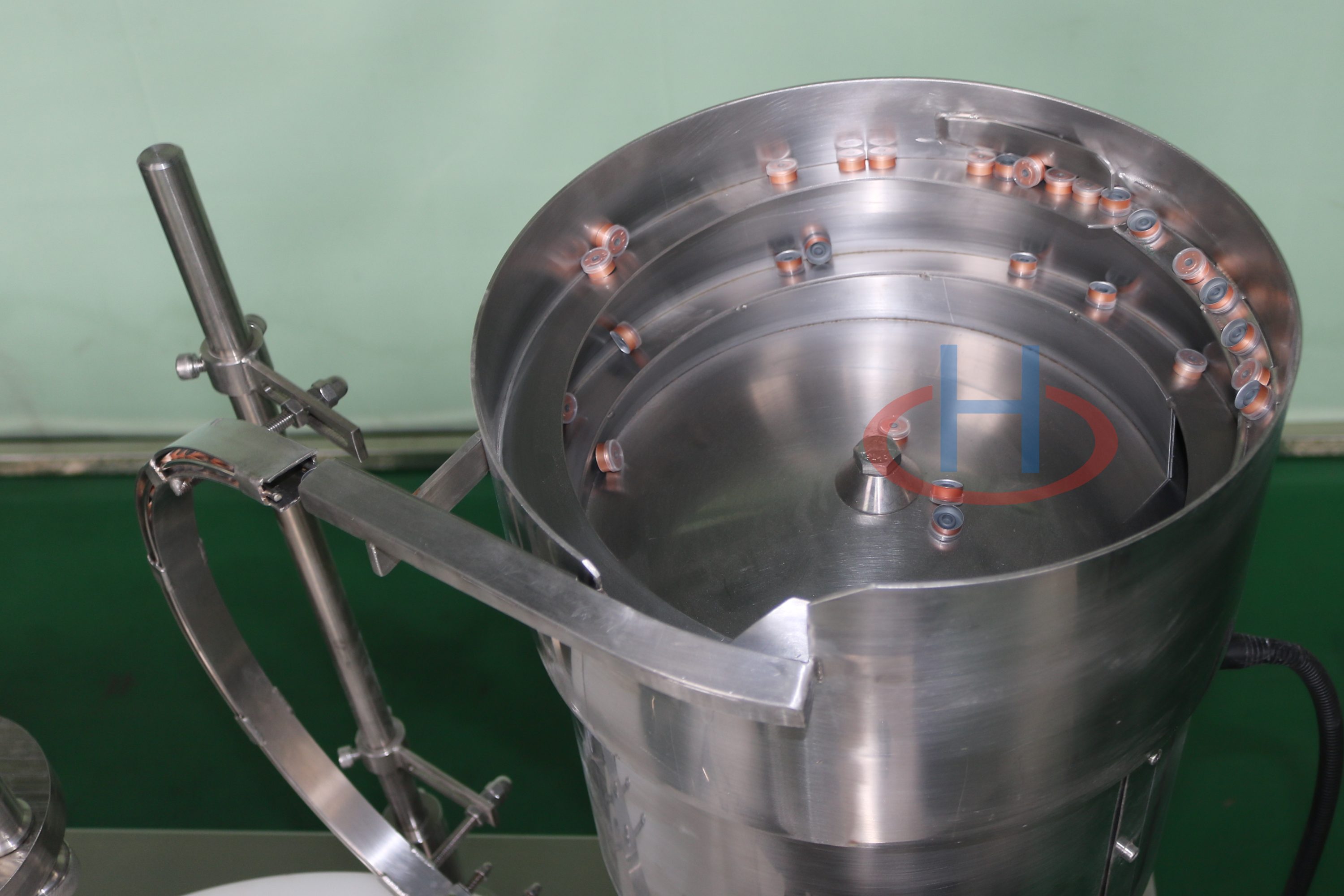 Single Station Powder Filling And Capping Machine