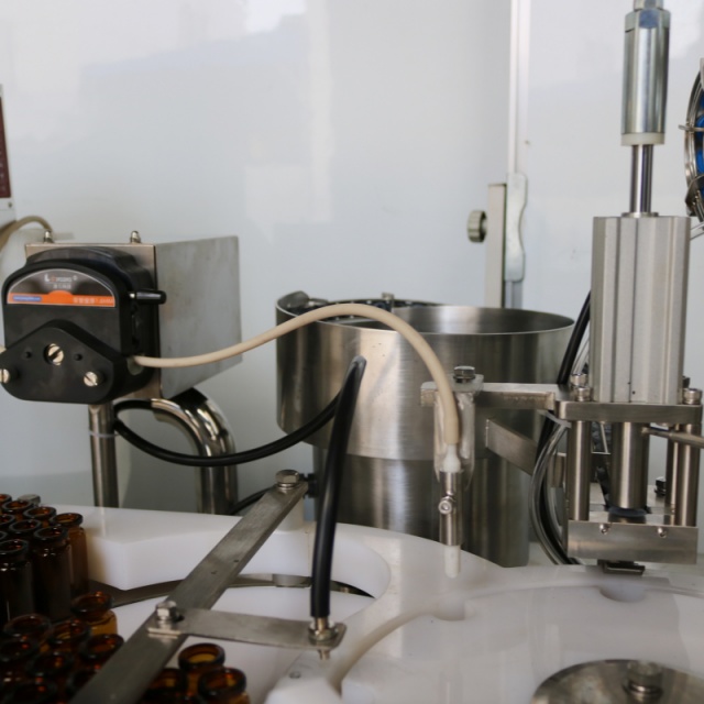 Desktop Small Vial Filling and Capping Machine