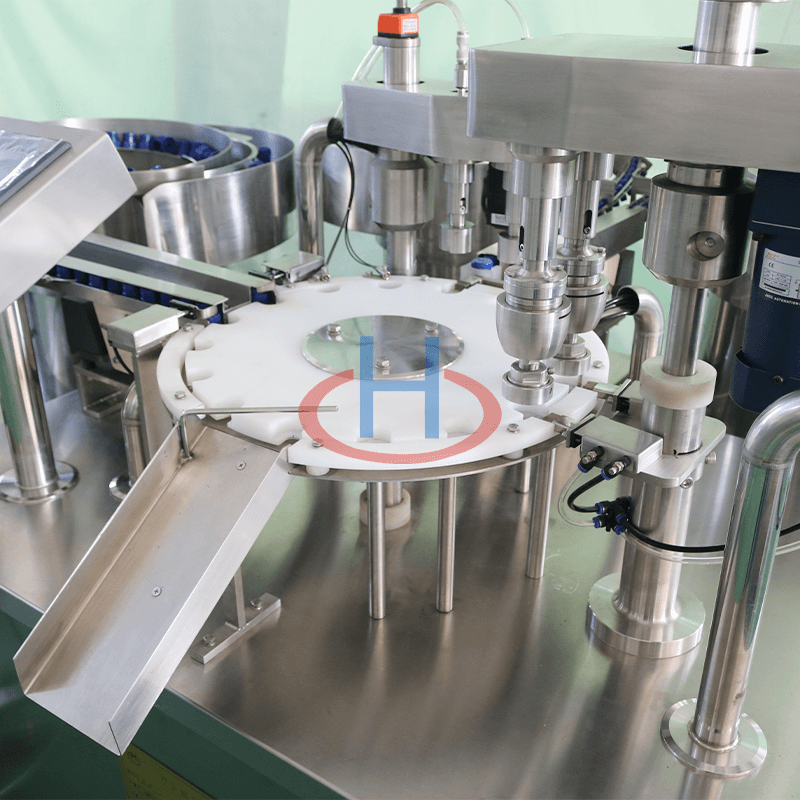 Combination Cap Screwing Machine, Cap Loading And Screwing Machine