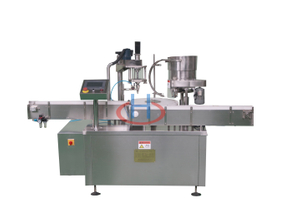 Single Station Powder Filling And Capping Machine