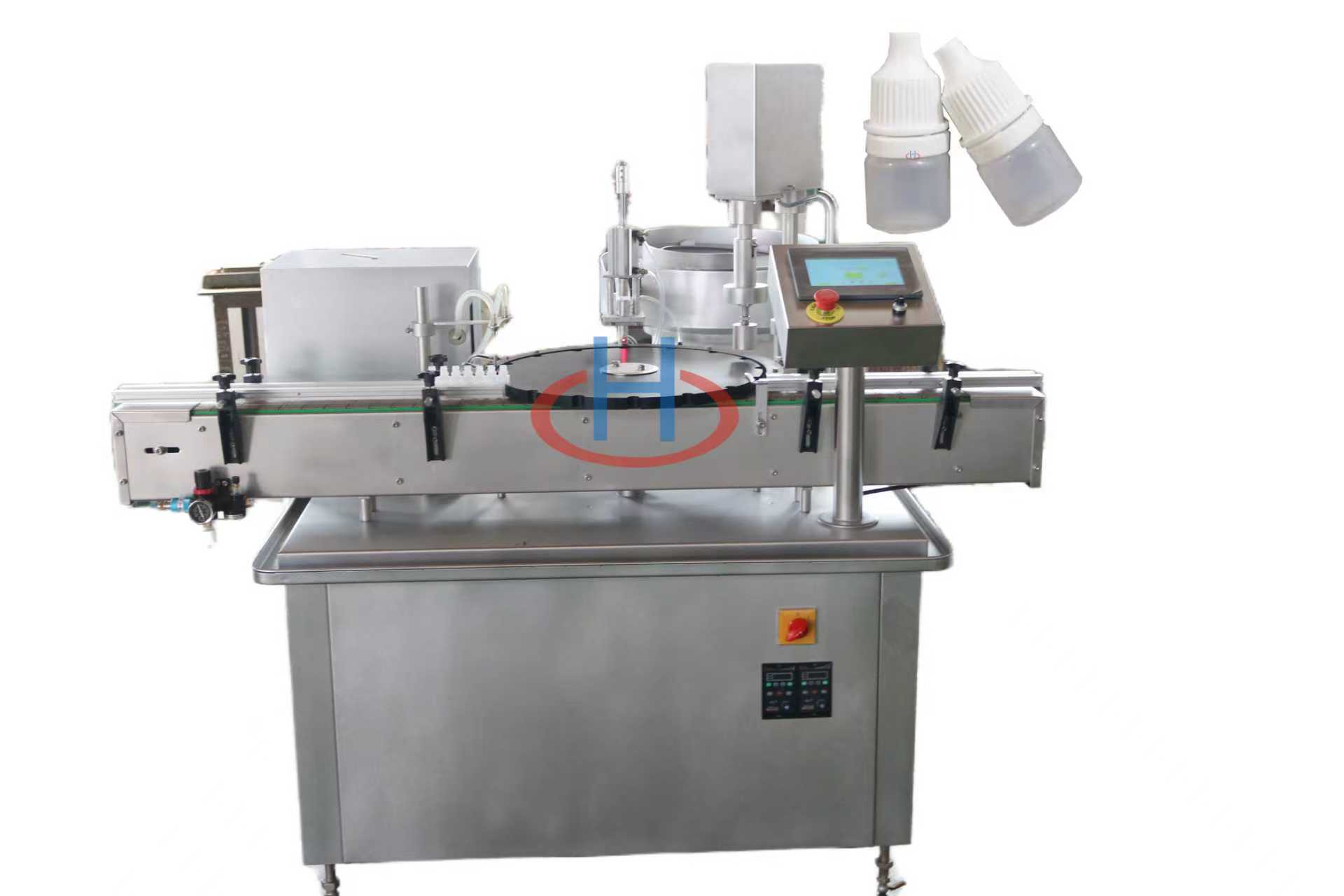 Single Station Ink Glue Dye-Colour Bottle Filling Machine