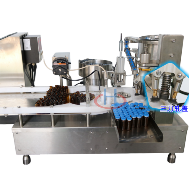 Desktop Small Vial Filling and Capping Machine